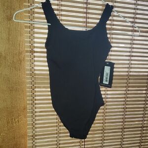 Little Girls Black Dance Leotard Size 4/6